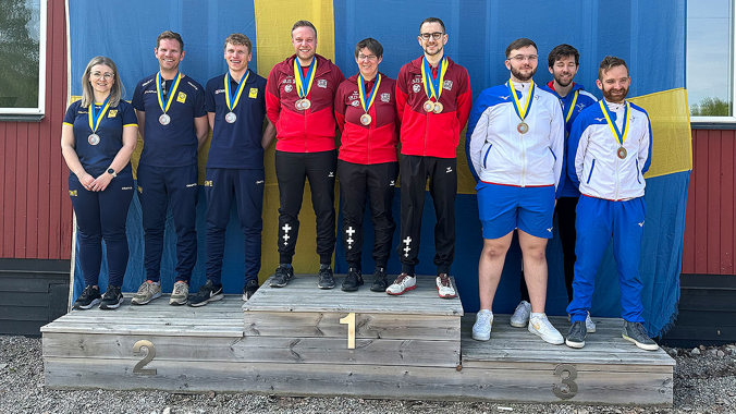 Lapua European Cup Svenskt lagsilver i standardgevär